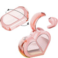 Sioroch Wireless Bluetooth Earphones Bluetooth Earphones 5.3 Couples Wireless Bluetooth Earphones Suitable for Running Work Reading Sleep (Pink)