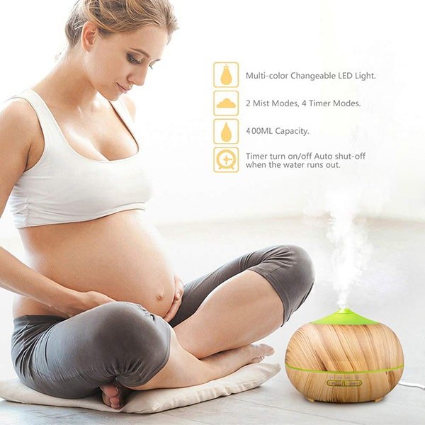 Difusor de Aromas Ultrasónico de Madera Zen